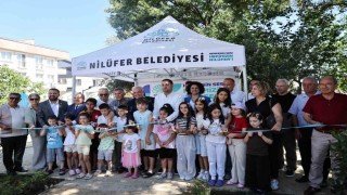 Nilüfer'de Çalı Mehmetçik Parkı açıldı