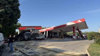 Ölüm benzin istasyonu marketinde alışveriş yaparken yakaladı