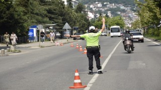 Ordu'da bir haftada 18 bine yakın araç ve sürücüsü denetlendi