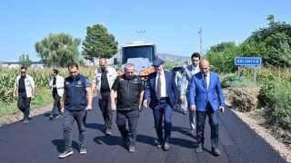 Osmaniye'de Köy Grup Yolunda Asfalt Çalışmaları Sona Yaklaştı