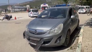 Osmaniyede motosiklet ile otomobil çarpıştı: 1 yaralı