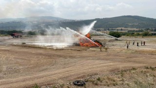 Osmaniye'de orman yangınlarına karşı özel timler tatbikatta buluştu