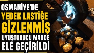 Osmaniye'de Yedek Lastiğe Gizlenmiş Uyuşturucu Madde Ele Geçirildi