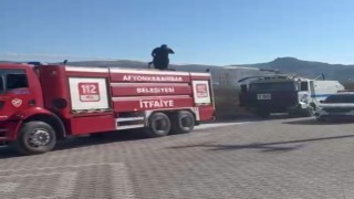 Otluk alandaki yangın TOMAların da müdahalesiyle söndürüldü