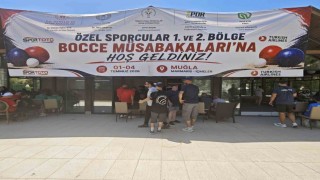 Özel sporcular Bocce Türkiye şampiyonası Muğlada başladı
