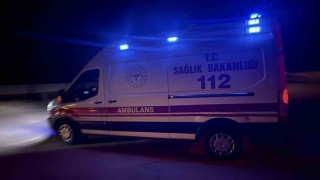 Sahte plakalı araçla kaçarken bekçiye çarpan şüpheli yakalandı