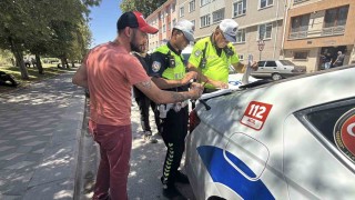 Sahte plakalı kamyonetin sürücüsüne 180 bin TL ceza