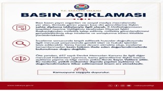Sakarya Valiliğinden sahte imam iddialarına ilişkin açıklama