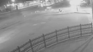 Sakaryada 1 kişinin hayatını kaybettiği kaza anı güvenlik kamerasına yansıdı