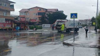 Sakaryada sağanak hayatı olumsuz etkiledi