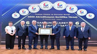 Samsun TSOnun akreditasyon gururu