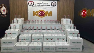 Samsun'da 900 litre kaçak etil alkol ele geçirildi
