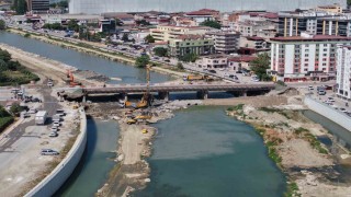 Samsunda köprü tedbir amaçlı trafiğe kapatıldı