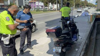 Samsunda motosiklet devrildi: 2 yaralı