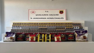 Şanlıurfada gümrük kaçağı ürünler ele geçirildi