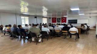 Sarıgölde muhtarlarla kritik toplantı