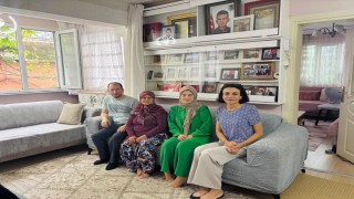 Şehit ailesine ziyaret