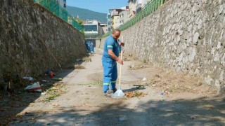 Selçukbey Kanalında kapsamlı temizlik
