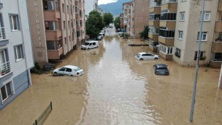 Selin vurduğu ilçe havadan görüntülendi