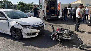 Siirt'te otomobil ile motosiklet çarpıştı: 2 yaralı