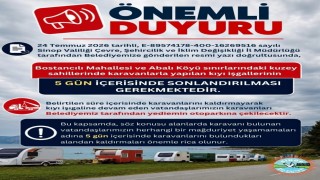 Sinop sahillerinde karavan düzenlemesi