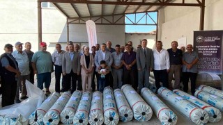 Sinopta 83 çiftçiye yüzde 50 hibeli sera örtüsü desteği