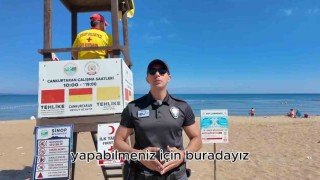 Sinopta boğulmalara karşı hayat kurtaran uyarılar