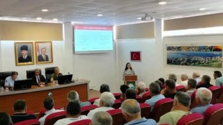 Sinopta muhtarlara sosyal hizmetler ve ŞÖNİM bilgilendirmesi