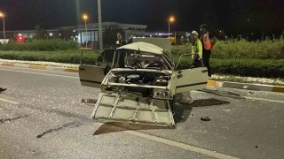 Sivasta Fiat Tofaş otomobil takla attı: 1i ağır 3 yaralı