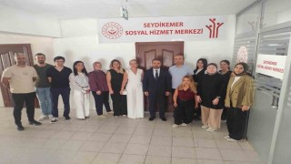 Sosyal Hizmetler İl Müdürü Selçuk Seydikemerde denetim gerçekleştirdi