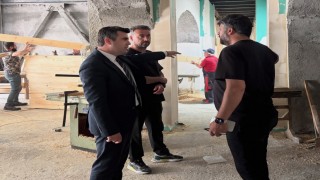 Susuzda yeni Hükümet Konağı restorasyonu sürüyor: Kaymakam Öztürk çalışmaları yerinde inceledi