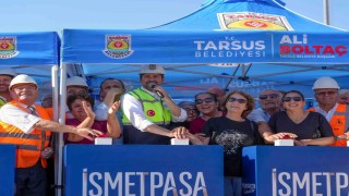 Tarsusta yıllardır beklenen kentsel dönüşümde ilk beton döküldü