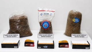 Tekirdağda 11 kilogram kaçak tütün ele geçirildi