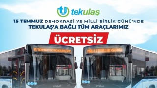 Tekirdağda 15 Temmuzda ulaşım ücretsiz