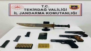 Tekirdağda bir ayda 215 şüpheliye operasyon