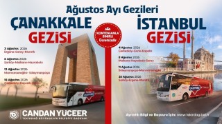 Tekirdağda tarih ve kültür gezileri için Ağustos takvimi belli oldu