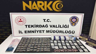 Tekirdağda uyuşturucu operasyonları: 110 şüpheliye işlem, 9 tutuklama