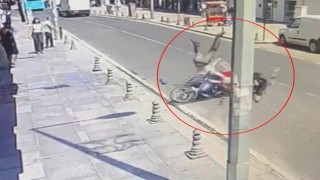 Tekirdağda yayanın dikkatsizliği kazayla sonuçlandı: 2 yaralı