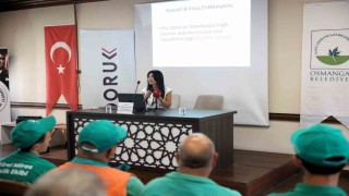 Temizlik işçilerine Hepatit B eğitimi