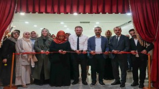 Tezhip sergisi sanatseverler ile buluştu