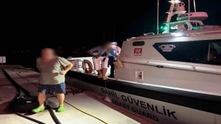 Ticari teknede rahatsızlanan vatandaşın karaya tahliyesi yapıldı