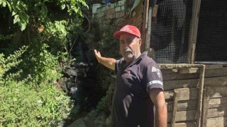 Tirenin turizm cenneti Kaplan Mahallesinde açık kanalizasyon tepkisi