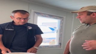 TMO alım noktasında hasat mesaisi yakından takip edildi
