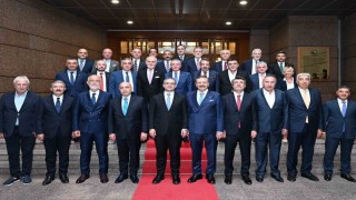 TOBB Başkanı Hisarcıklıoğlu, TCMB Başkanı Karahan ile görüştü