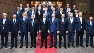 TOBB Başkanı Hisarcıklıoğlu, TCMB Başkanı Karahan ile Görüştü