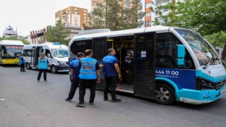 Toplu taşıma araçlarına yönelik denetimler sürüyor