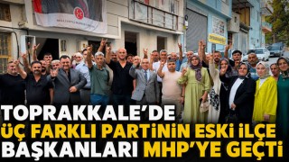 Toprakkale’de Üç Farklı Partinin Eski İlçe Başkanları MHP'ye Geçti