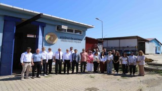 Trabzonun atık su alt yapısını yerinde incelediler