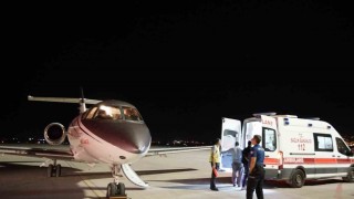 Tülin bebek, ambulans uçakla İstanbula sevk edildi