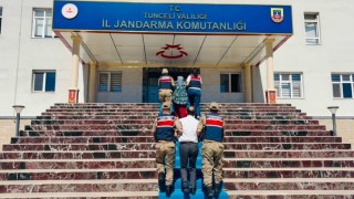 Tunceli merkezli organize suç örgütü operasyonunda 3 tutuklama